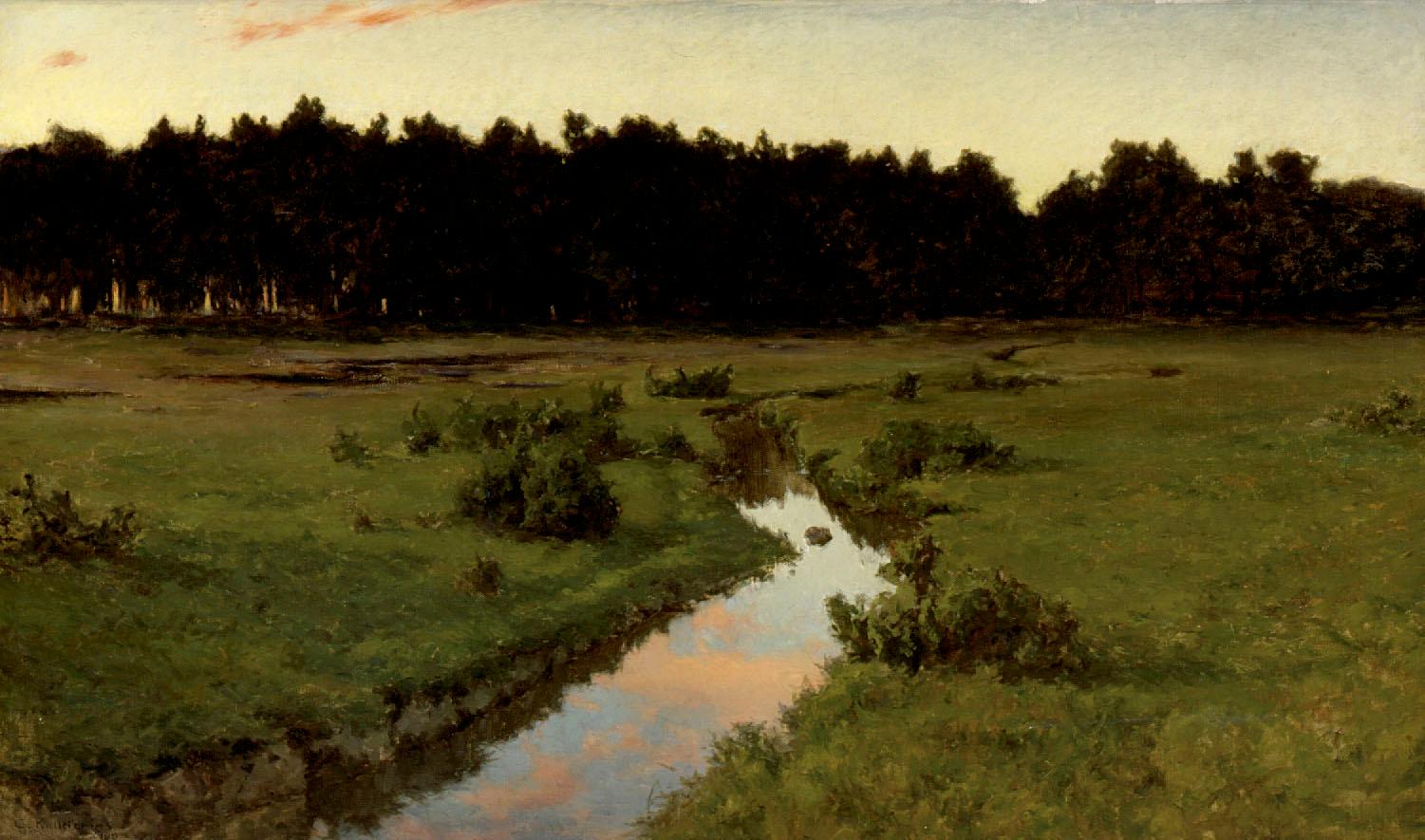 Gottfrid Kallstenius: Ilta suolla (1900)